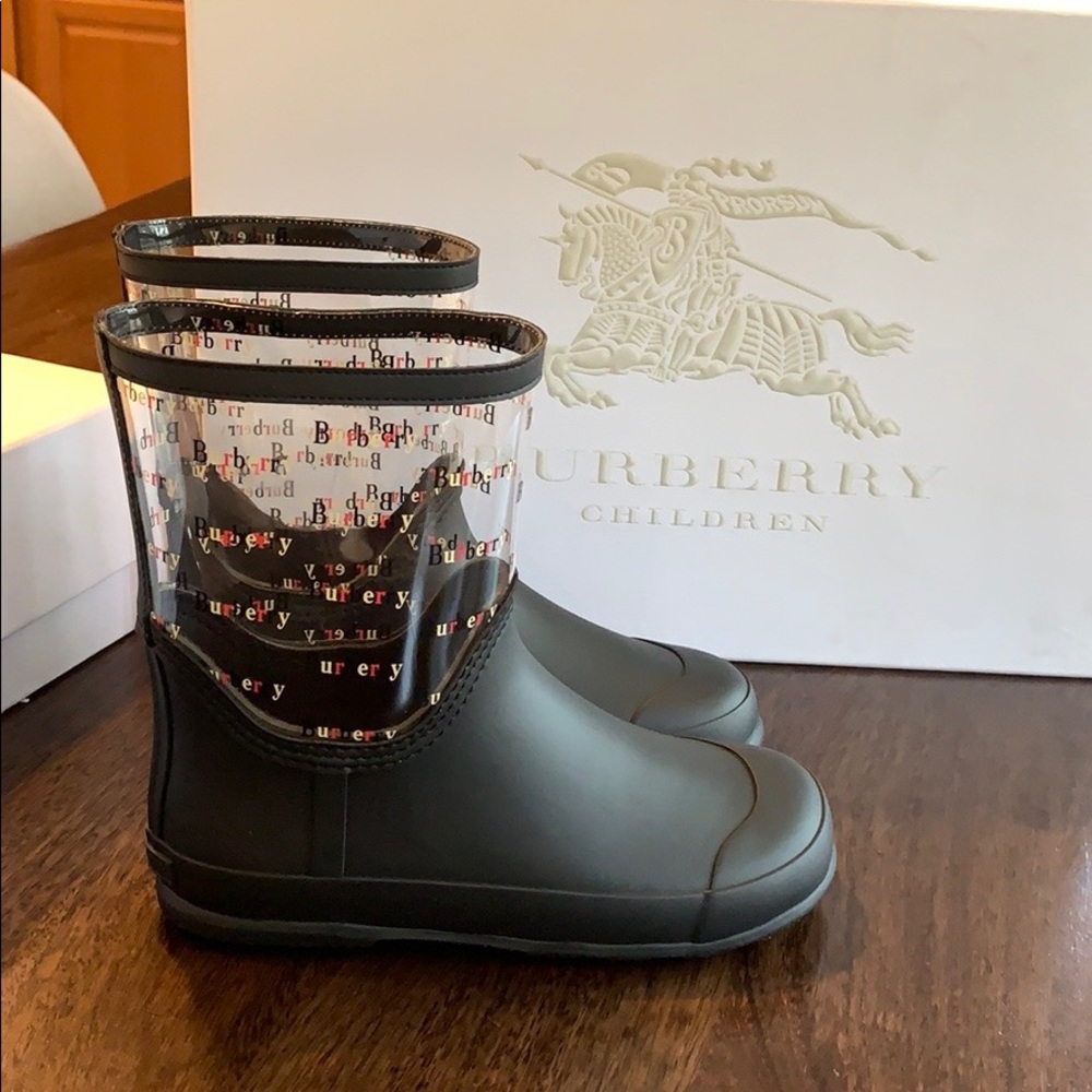 Burberry Frosty Waterproof children Rain Boot - Picture 2 of 8
